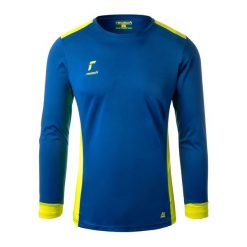 Longsleeve bramkarski Reusch Match Longsleeve Padded. Niebieskie bluzy męskie Reusch, m, bez wzorów, bez kaptura. Za 119.99 zł.