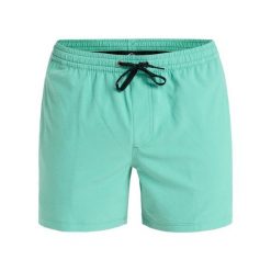 Szorty kąpielowe dla Mężczyzn EVERYDAY FLEX VOLLEY 15". Zielone krótkie spodenki sportowe męskie Quiksilver, m, bez wzorów, z elastanu. Za 179.99 zł.