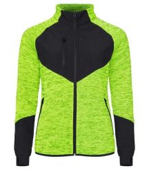 Clique Haines Women Kurtka polar/softshell Visib Yellow. Żółte kurtki damskie CLIQUE, xl, bez wzorów, z dzianiny, bez kaptura. Za 284.91 zł.