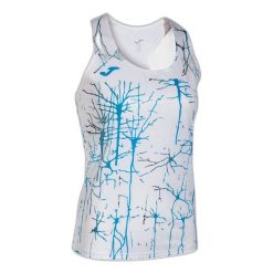 Tank top do biegania dla dziewczyn Joma Elite IX. Białe t-shirty i topy dla dziewczynek Joma, bez wzorów, bez ramiączek. Za 141.00 zł.