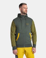 Męska bluza Kilpi SEARA-M. Niebieskie bluzy sportowe męskie Kilpi, m, bez wzorów, z bawełny, z kapturem. Za 189.67 zł.