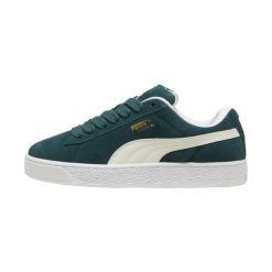 Sneakersy Puma Suede XL. Zielone obuwie sportowe damskie Puma, bez wzorów, trekkingowe, Puma Suede. W wyprzedaży za 325.25 zł.