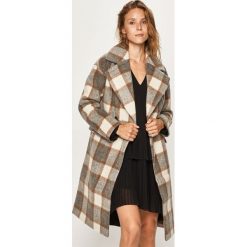 Glamorous - Płaszcz. Brązowe kurtki damskie Glamorous, l, bez wzorów, z poliesteru, klasyczne, bez kaptura. Za 549.90 zł.