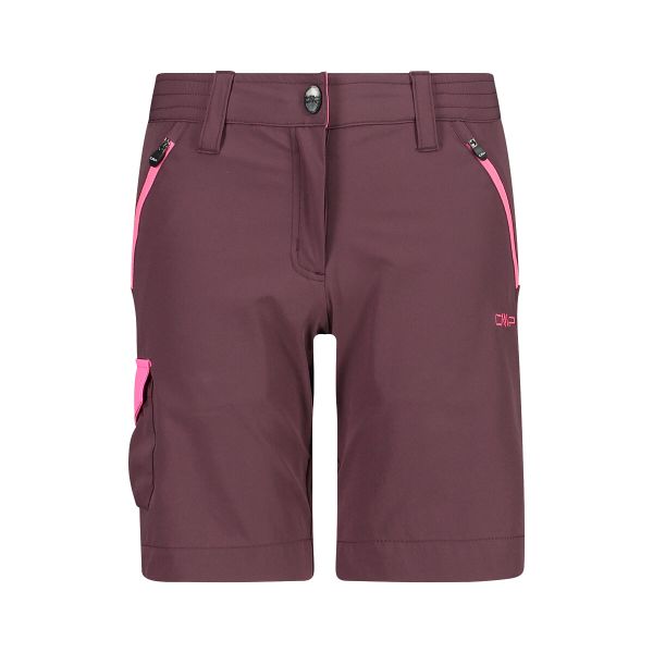 Szorty bermudzkie dla dziewczynki CMP. Czerwone spodenki dla dziewczynek CMP, bez wzorów, sportowe. Za 180.50 zł.