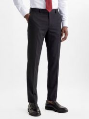 Finshley & Harding spodnie garniturowe Mężczyźni szary, 30. Szare eleganckie spodnie męskie Finshley & Harding, m, bez wzorów, z syntetyku. Za 349.95 zł.