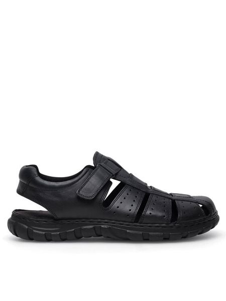 Lasocki Sandały TEDD-07 MI25 Czarny. Czarne sandały męskie Lasocki, ze skóry, bez zapięcia. Za 149.99 zł.