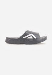 Szare Piankowe Klapki Basenowe na Grubej Podeszwie Atexia. Szare buty sportowe męskie Born2be, z dresówki, klasyczne. Za 29.99 zł.
