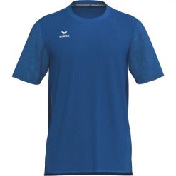 T-shirt Erima T&F Wings Function w kolorze niebieskim. Niebieskie t-shirty męskie Erima, m, bez wzorów, z elastanu, sportowe, bez kołnierzyka. Za 221.50 zł.