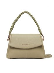 Hispanitas Torebka BV264536 Zielony. Zielone torebki do ręki damskie Hispanitas, bez wzorów, ze skóry, bez dodatków. Za 439.99 zł.