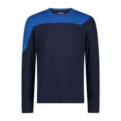 Koszulka męska techniczna CMP 34N1747. Niebieskie koszulki sportowe męskie CMP, m, bez wzorów, bez kołnierzyka, bez ramiączek. W wyprzedaży za 153.99 zł.