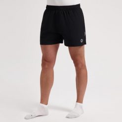 Szorty do biegania męskie Rogelli Taranto. Czarne krótkie spodenki sportowe męskie Rogelli, m, bez wzorów, z materiału, do biegania. Za 131.00 zł.