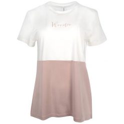 Only Koszulka Damska Cloud Dancer Wonder 1 S / S Tops (Rozmiar Xs). T-shirty damskie marki Only. W wyprzedaży za 40.00 zł.
