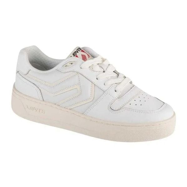 Trampki Damskie Skóra Glide. Białe trampki i tenisówki damskie Levi's, bez wzorów, z gumy, klasyczne, bez zapięcia. Za 492.99 zł.