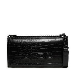 Torebka Aldo. Czarne torebki do ręki damskie Aldo, bez wzorów, wizytowe, bez dodatków. Za 139.99 zł.