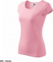 Pure 122 - ADLER - Koszulka damska, 150 g/m2 - różowy S. Czerwone t-shirty damskie Malfini, m, bez wzorów, bez kołnierzyka. Za 26.92 zł.