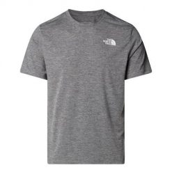 Koszulka treningowa męska The North Face NF0A894B. Szare koszulki sportowe męskie The North Face, m, bez wzorów, z dzianiny, bez kołnierzyka, bez ramiączek. Za 267.00 zł.