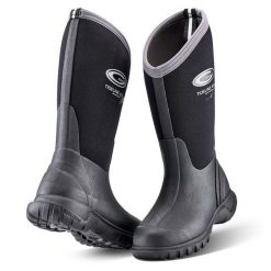 Buty Grubs Boots Tideline. Czarne obuwie sportowe damskie GRUBS, bez wzorów, z bawełny. Za 395.50 zł.