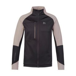 Bluza z pełnym zamkiem błyskawicznym Hannah Tariq II. Brązowe bluzy męskie Hannah, bez wzorów, z polaru, bez kaptura. W wyprzedaży za 448.45 zł.