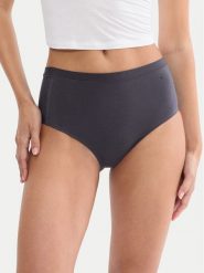 Triumph Figi klasyczne z wysokim stanem Smart Natural 10211539 Granatowy. Niebieskie figi damskie Triumph, bez wzorów. Za 69.99 zł.