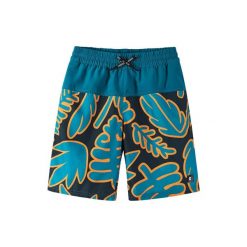 Szorty kąpielowe dziecięce Reima Papaija. Niebieskie kąpielówki dla chłopców Reima, bez wzorów. Za 119.99 zł.