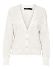 Vero Moda Kardigan New Lex Sun 10281878 Biały Regular Fit. Białe kardigany damskie Vero Moda, l, bez wzorów, z wiskozy. Za 89.99 zł.