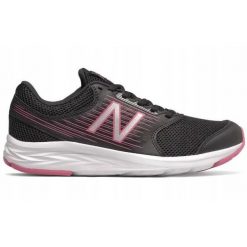 Buty sportowe na co dzień Damskie New Balance 411 lekkie. Czarne obuwie sportowe damskie New Balance, bez wzorów, trekkingowe. Za 195.00 zł.
