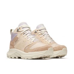 Buty turystyczne damskie Merrell Tempo Sol Mid Wp. Brązowe obuwie sportowe damskie Merrell, bez wzorów, trekkingowe. Za 409.99 zł.