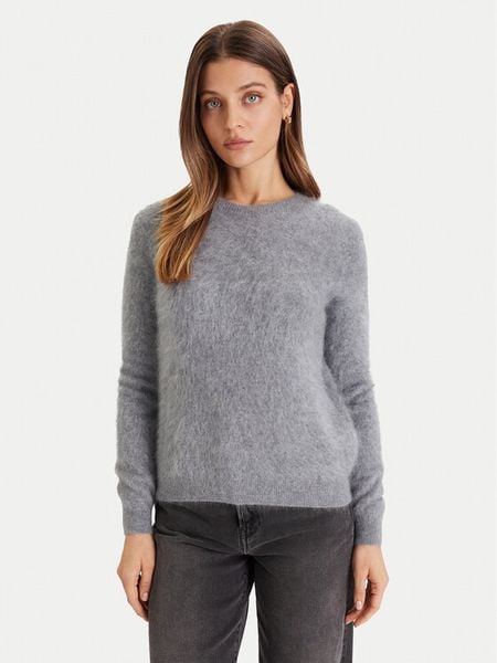 ViCOLO Sweter 22066F Szary Regular Fit. Szare swetry damskie ViCOLO, m, bez wzorów, z kaszmiru, bez kołnierzyka, bez ramiączek, bez kaptura. Za 1,189.00 zł.
