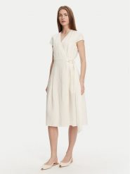 TWINSET Sukienka letnia 251TT2072 Écru Loose Fit. Sukienki damskie Twinset, na lato, bez wzorów, z lyocellu, bez kołnierzyka, bez ramiączek. Za 669.99 zł.