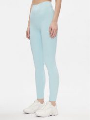 Calvin Klein Performance Legginsy 00GWS3L602 Niebieski Slim Fit. Niebieskie legginsy damskie Calvin Klein Performance, l, bez wzorów, z syntetyku, na fitness i siłownię. Za 239.99 zł.