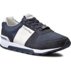 Sneakersy CALVIN KLEIN JEANS - Dusty SE8521 Navy/White. Półbuty na co dzień męskie marki Calvin Klein Jeans. W wyprzedaży za 389.00 zł.