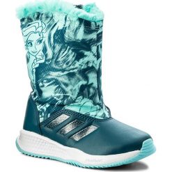 Śniegowce adidas - Dy Frozen RapidaSnow C S81067 Petnit/Eneaqu/Ftwwht. Śniegowce dziewczęce marki Adidas. W wyprzedaży za 209.00 zł.