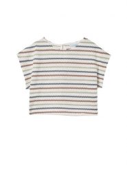 Mayoral T-Shirt 6022 Kolorowy Regular Fit. T-shirty i topy dla dziewczynek Mayoral, bez wzorów, z syntetyku, bez ramiączek. Za 114.99 zł.