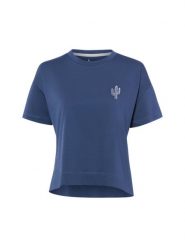 Marie Lund Koszulka Kobiety Bawełna (100%) niebieski, L. Niebieskie t-shirty damskie Marie Lund, l, bez wzorów, z bawełny, bez kołnierzyka. Za 119.95 zł.
