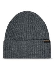 Napapijri Czapka Foli 3 NP0A4GK8 Szary. Szare rękawiczki męskie Napapijri, na zimę, bez wzorów, z syntetyku. Za 179.99 zł.