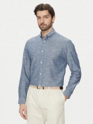 Jack & Jones Koszula Summer 12274599 Niebieski Regular Fit. Niebieskie koszule męskie Jack & Jones, m, bez wzorów, z bawełny, bez kołnierzyka, bez ramiączek. Za 89.99 zł.