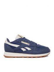 Reebok Sneakersy EO-CLASSIC LEATHER 100272621 Granatowy. Niebieskie buty sportowe chłopięce Reebok, bez wzorów, ze skóry, bez zapięcia. Za 249.99 zł.
