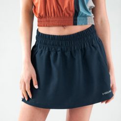 Spódniczka ze spodenkami do padla damska. Niebieskie spódnice damskie Head, xs, bez wzorów, sportowe, bez kołnierzyka, bez ramiączek, sportowe. Za 208.45 zł.
