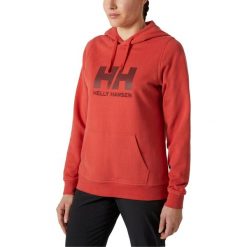 Bluza Damska Helly Hansen Hh Logo. Czerwone bluzy damskie Helly Hansen, bez wzorów, bez kaptura. Za 379.00 zł.