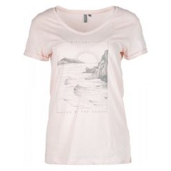 Rip Curl T-Shirt Damski By The Sea S Jasnoróżowy. Niebieskie t-shirty damskie Rip Curl, z nadrukiem. Za 84.00 zł.