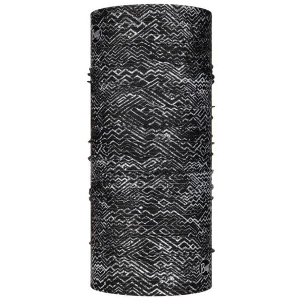 Chusta wielofunkcyjna Buff Coolnet UV+. Zielone szaliki i chusty damskie Buff, bez wzorów, z elastanu, sportowe. Za 52.99 zł.