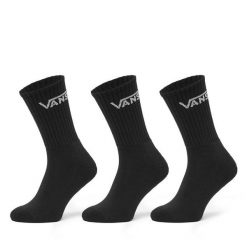 Skarpety długie Vans. Czarne skarpety męskie Vans, bez wzorów. Za 89.99 zł.