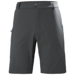 Spodenki trekkingowe męskie Helly Hansen Brono Softshell. Czarne krótkie spodenki sportowe męskie Helly Hansen, m, bez wzorów, z softshellu, trekkingowe. Za 315.90 zł.