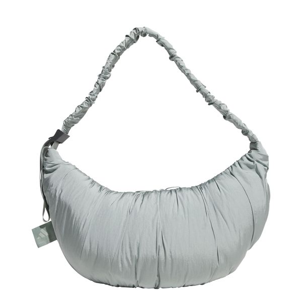 TORBA NA RAMIĘ MUST HAVES. Zielone torby na ramię damskie Adidas, bez wzorów, z materiału, bez dodatków. Za 149.00 zł.