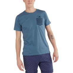 T-shirt męski Fundango Jaggy Pocket z krótkim rękawem. Żółte koszulki sportowe męskie Fundango, m, bez wzorów, sportowe, bez kołnierzyka. Za 110.00 zł.