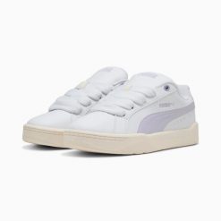 Buty sportowe damskie Puma PARK LIFESTYLE EASY 40049612. Białe obuwie sportowe damskie Puma, bez wzorów, z gumy. Za 195.70 zł.