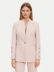 Rinascimento Marynarka CFC0122856003 Różowy Regular Fit. Czerwone żakiety damskie Rinascimento, xl, bez wzorów, z syntetyku. Za 399.99 zł.