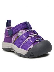 Keen Sandały Newport H2 1026036 Fioletowy. Fioletowe sandały dziewczęce Keen, z materiału, bez zapięcia. Za 139.99 zł.
