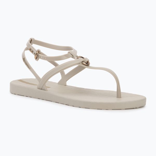 Sandały damskie Ipanema Atena. Brązowe sandały damskie Ipanema, bez wzorów, z materiału, bez obcasa, bez zapięcia. Za 149.99 zł.
