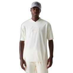 Koszulka Los Angeles Lakers Tonal. Białe koszulki sportowe męskie New Era, bez wzorów, bez kołnierzyka, bez ramiączek, do koszykówki. W wyprzedaży za 209.00 zł.